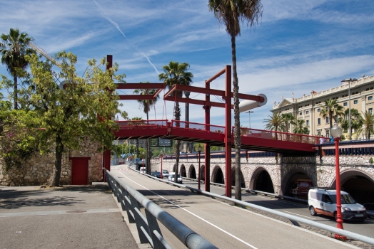 Geh- und Radwegbrücke über die Ronda Litoral (II)