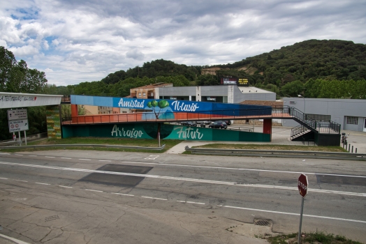 Geh- und Radwegbrücke Sant Celoni 