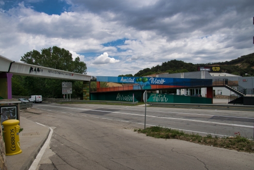 Geh- und Radwegbrücke Sant Celoni 