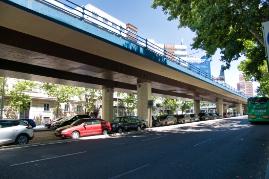 Hochstraßenbrücke Francisco Silvela-Joaquin Costa