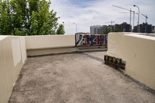 Geh- und Radwegbrücke über die Avenida del Manzanares