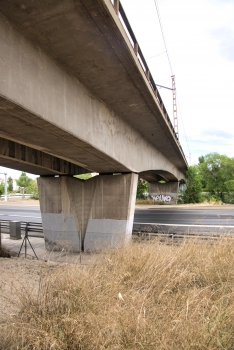 Río Manzanares Rail Bridge