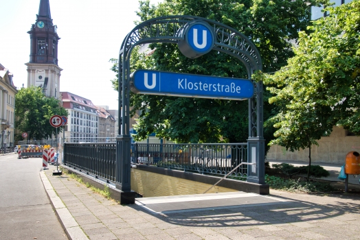 Klosterstraße Metro Station