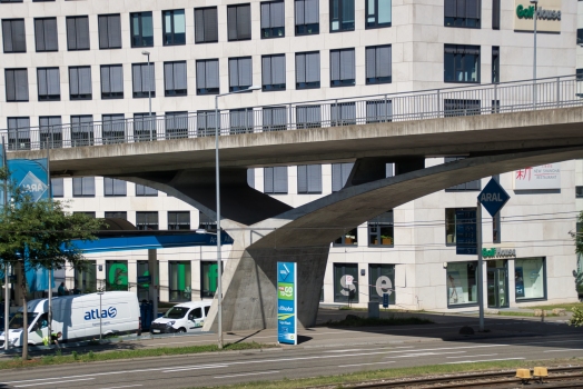 Brücke Auerbachstraße über die Heilbronner Straße