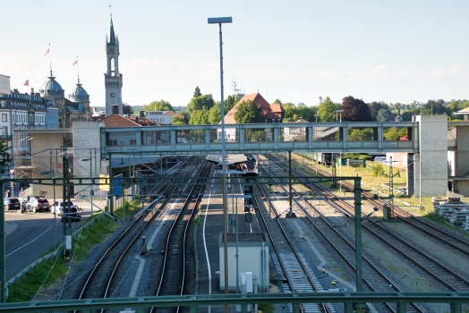 Fußgängerbrücke Bahnhof Konstanz