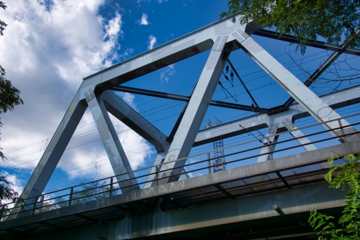 Berlin Outer Rail Ring Teltow Canal Bridge 