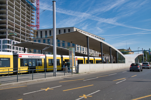 Straßenbahnhaltestelle Hauptbahnhof