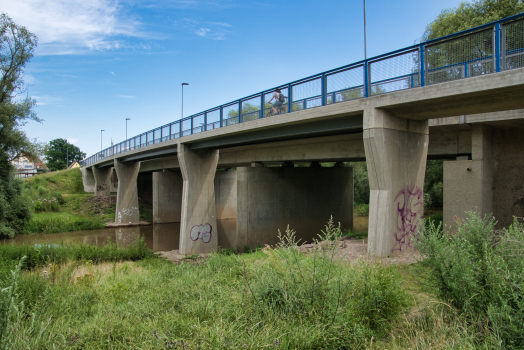 Radwegbrücke Merseburg