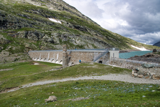 Lago Bianco Süd Dam 