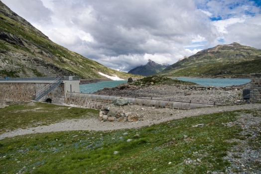 Lago Bianco Süd Dam 