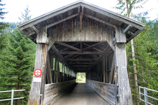 Holzbrücke Splügen