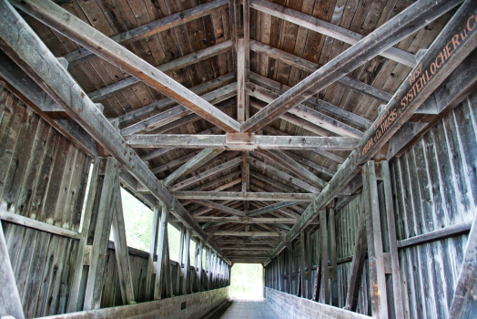 Holzbrücke Splügen
