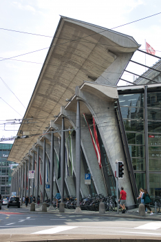 Vorhalle des Bahnhofs in Luzern