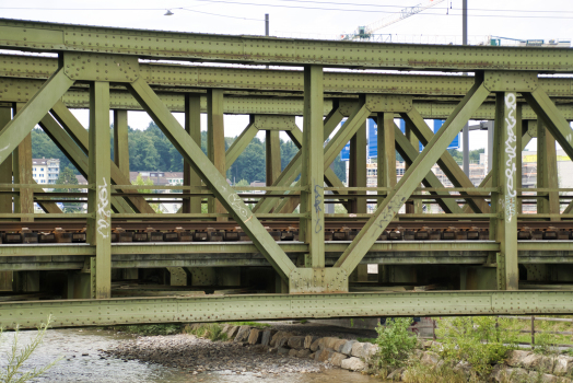 Ponts ferroviaires du Reusszopf (Nord)