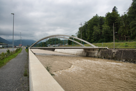 Steeltec-Eisenbahnbrücke