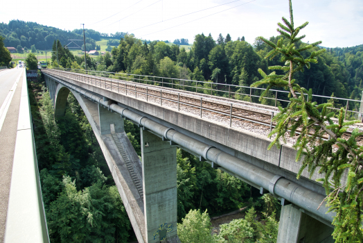 Pont ferroviaire sur la Schwarzwasser 