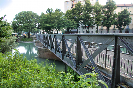 Geh- und Radwegbrücke über die Dora Riparia 