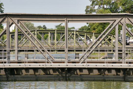 Pont ferroviaire du port de Bâle (II) 