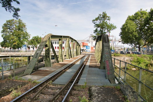 Pont ferroviaire du port de Bâle (III)