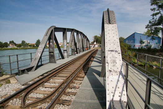 Pont ferroviaire du port de Bâle (IV)