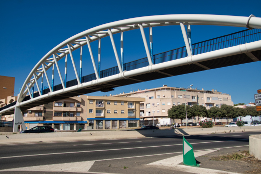 Geh- und Radwegbrücke am Estadi Balear
