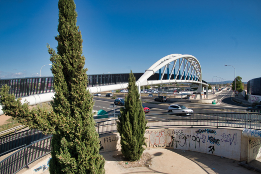 Geh- und Radwegbrücke am Estadi Balear