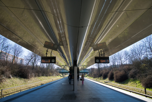 Station de métro Kienberg (Gärten der Welt)