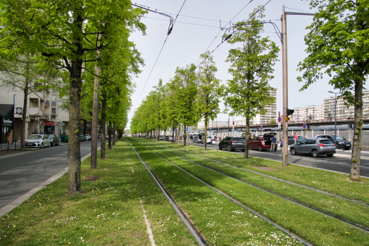 Strassenbahnlinie A in Orléans 