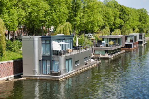 Maison flottante sur le canal d'Eilbek (Emplacement 1.1)