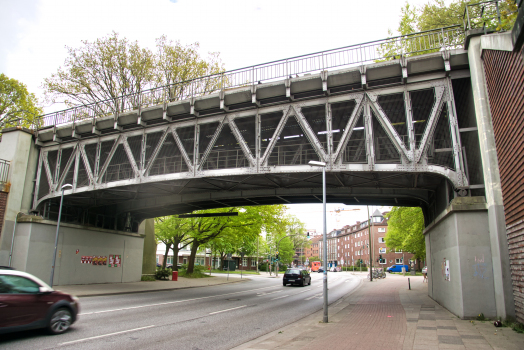 Hochbahnbrücke Hufnerstraße II