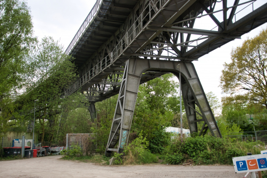 Hochbahnbrücke Hellbrookstraße / Rübenkamp