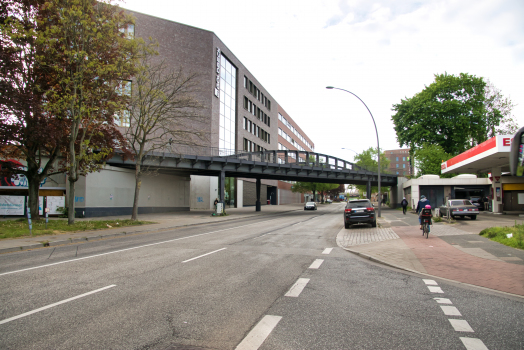 Pont-métro sur la Fuhlsbüttler Strasse VII