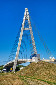 Schrägseilbrücke Raunheim