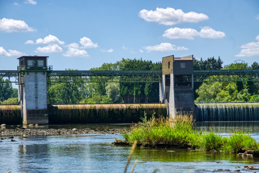Barrage et usine hydroélectrique d'Argancy 