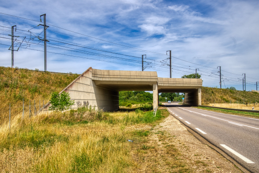 Pont ferroviaire de franchissement du RD910