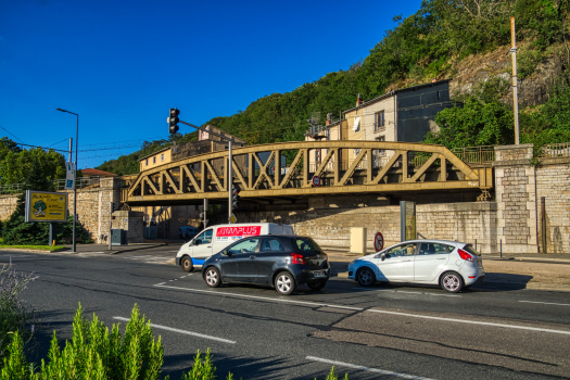 Rue Francisque-Bonnier Rail Overpass 