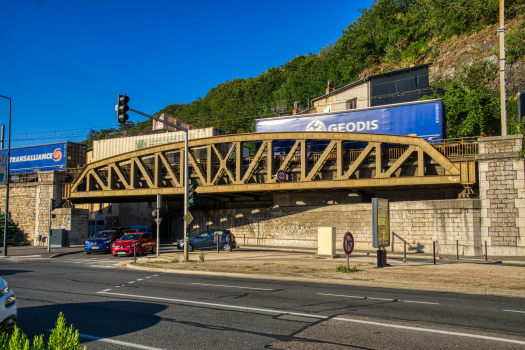 Rue Francisque-Bonnier Rail Overpass