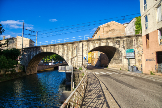 Eisenbahnbrücke über die Gère 