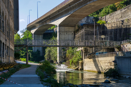 Gère River Footbridge 