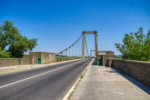 Hängebrücke Roquemaure