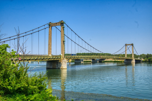 Pont suspendu de Roquemaure