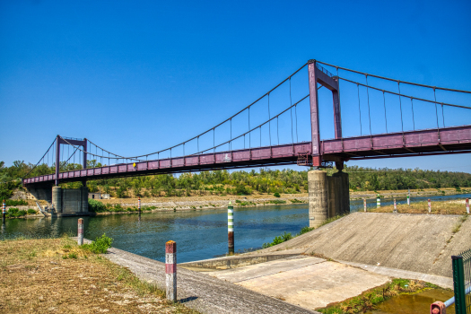 Hängebrücke Bollène