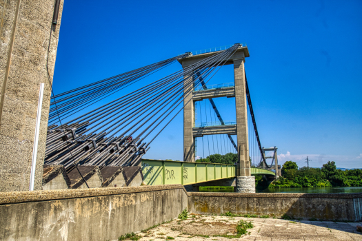Rhonebrücke bei Teil