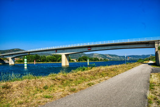 Straßenbrücke La Roche-de-Glun