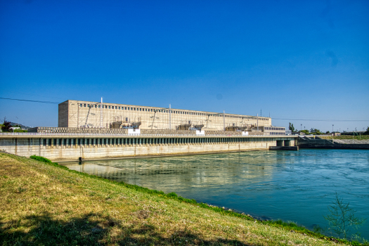 Bourg-lès-Valence Lock and Power Plant