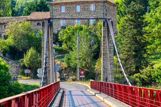 Pont suspendu de Saint-Ilpize