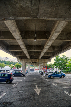 Hochstraßenbrücke Saint-Jacques 