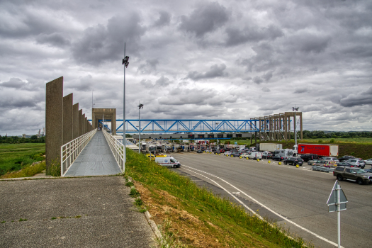 Gare de péage du pont de Normandie