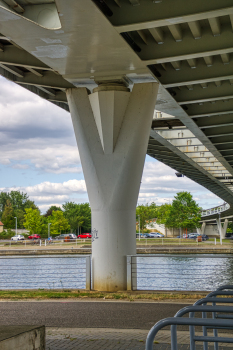 Albertkanal-Hängebrücke Kanne 