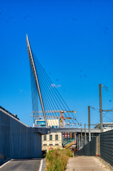 Pont de la gare de Namur